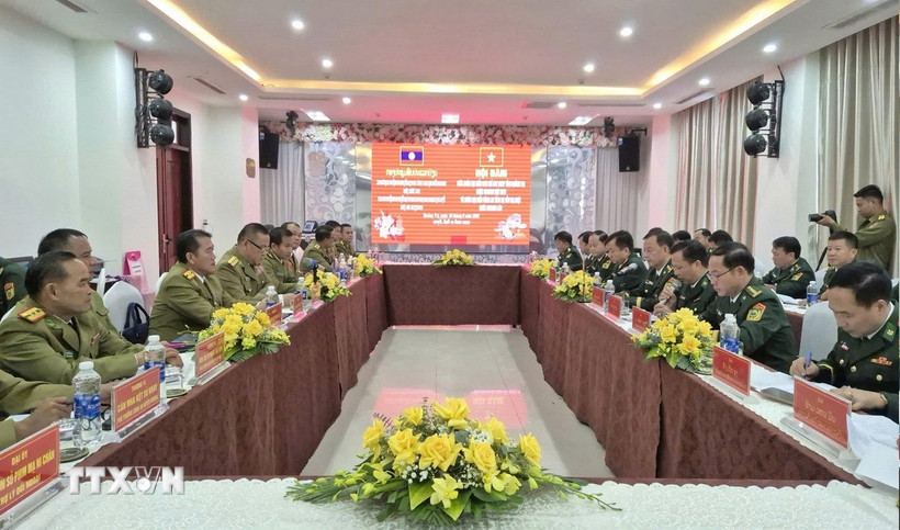 Toàn cảnh buổi hội đàm. (Nguồn: TTXVN phát)