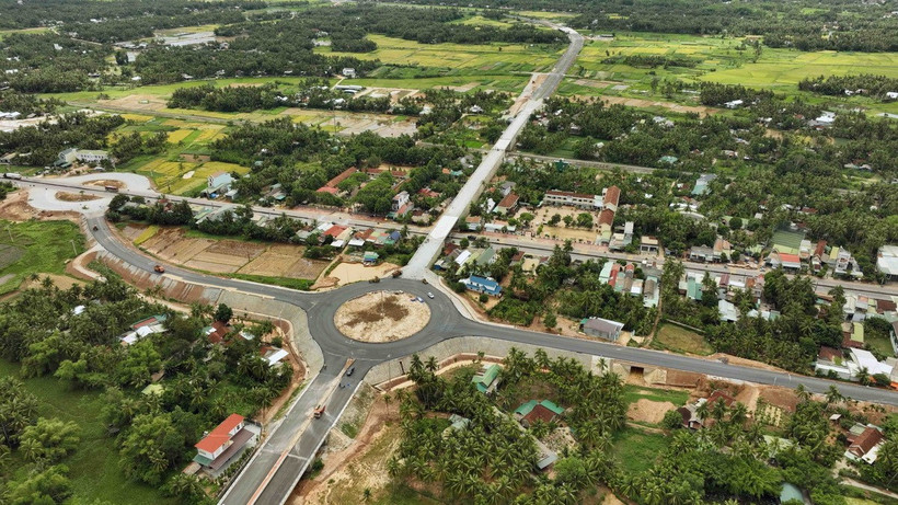 Doanh nghiệp Đan Mạnh đầu tư hơn 1290 tỷ đồng xây dựng dự án may mặc chất lượng cao tại Bình Địn. (Ảnh: Vũ Sinh/TTXVN)