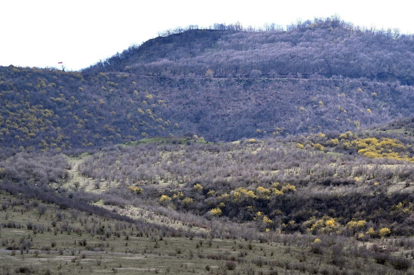 Ngày 23/4/2024, Armenia và Azerbaijan bắt đầu công tác phân định biên giới. (Nguồn: AFP/TTXVN)