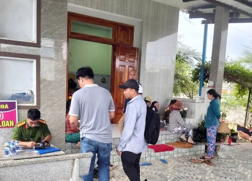 Căn nhà nơi xảy ra tội ác. (Nguồn: Báo Pháp luật Thành phố Hồ Chí Minh)