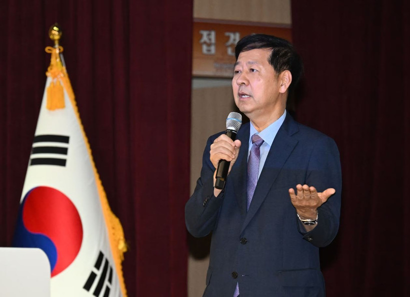 Bộ trưởng Tài chính Hàn Quốc Koo Yun Cheol. (Nguồn: Bộ Tài chính Hàn Quốc)