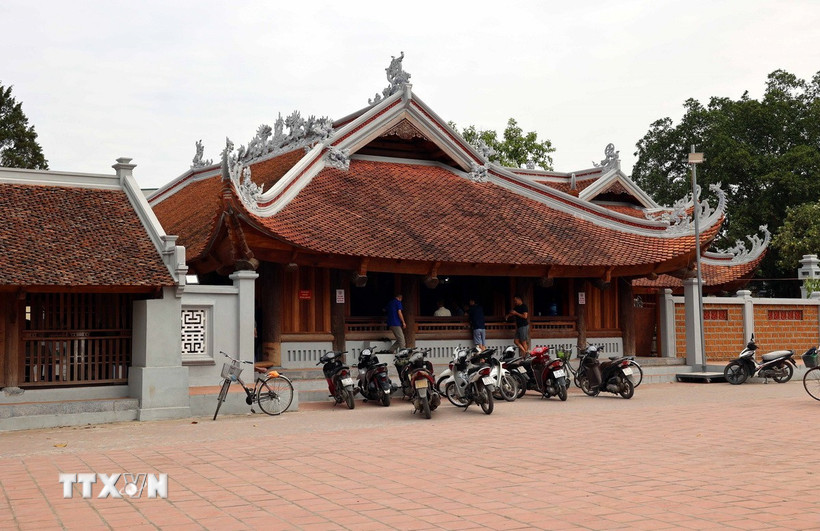 Đình Hữu Bằng ở xã Tây Phương (Hà Nội). (Ảnh: Vũ Quang/TTXVN)