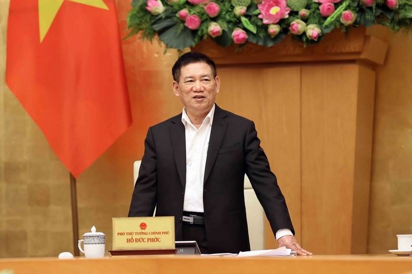 Phó Thủ tướng Hồ Đức Phớc. (Ảnh: An Đăng/TTXVN)