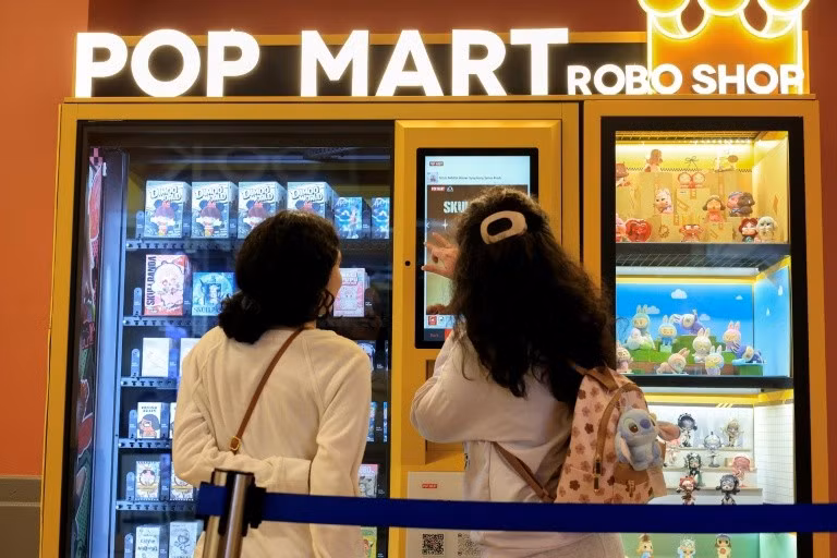 Một cửa hàng của Pop Mart. (Nguồn: Barrons)