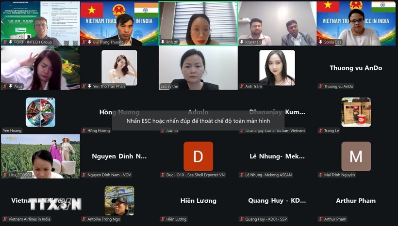 Đại diện các doanh nghiệp tham dự hội thảo. (Ảnh: Ngọc Thúy/TTXVN)