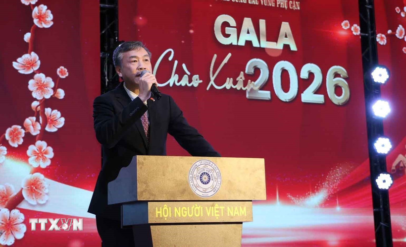 Đại sứ Dương Hoài Nam phát biểu tại sự kiện. (Ảnh: Việt Dũng/TTXVN)