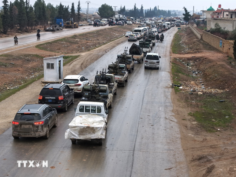 Các lực lượng quân đội Syria. (Nguồn: THX/TTXVN)
