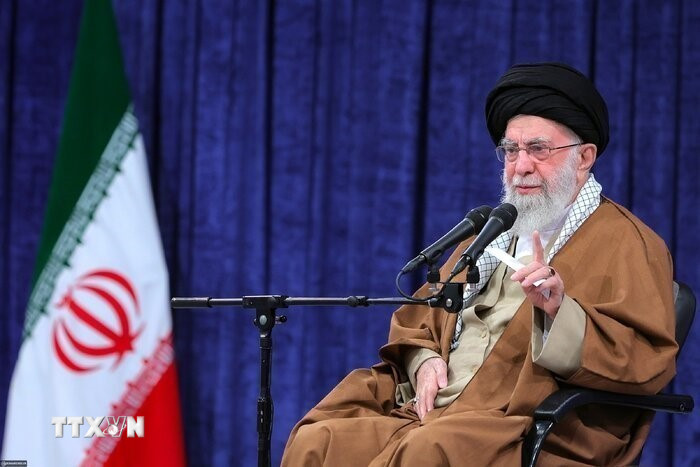 Lãnh tụ tối cao Iran Ali Khamenei. (Ảnh: IRNA/TTXVN)
