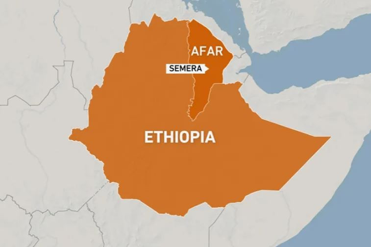 Vụ tai nạn xảy ra vào sáng sớm tại Semera thuộc vùng Afar, cách thủ đô Djibouti vài trăm km về phía Tây. (Nguồn: AFP)