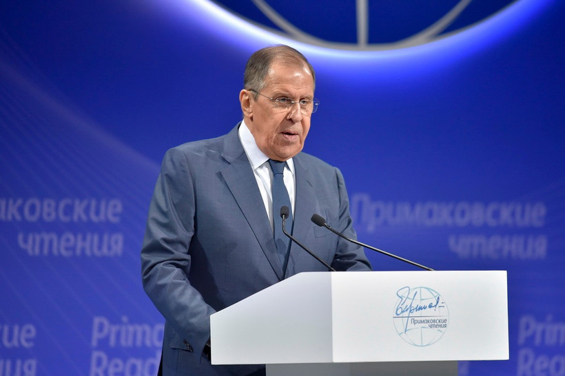 Ngoại trưởng Nga Sergey Lavrov. (Ảnh: THX/TTXVN)