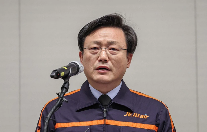 CEO Jeju Air Kim Yi Bae. (Nguồn: Yonhap News)