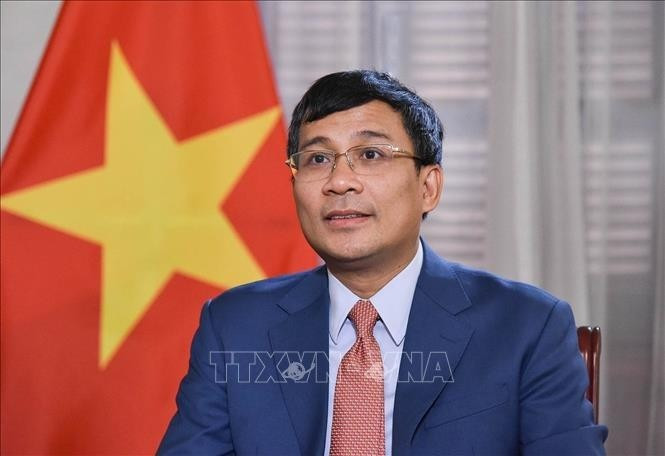Thứ trưởng Thường trực Bộ Ngoại giao Nguyễn Minh Vũ. (Nguồn: TTXVN)