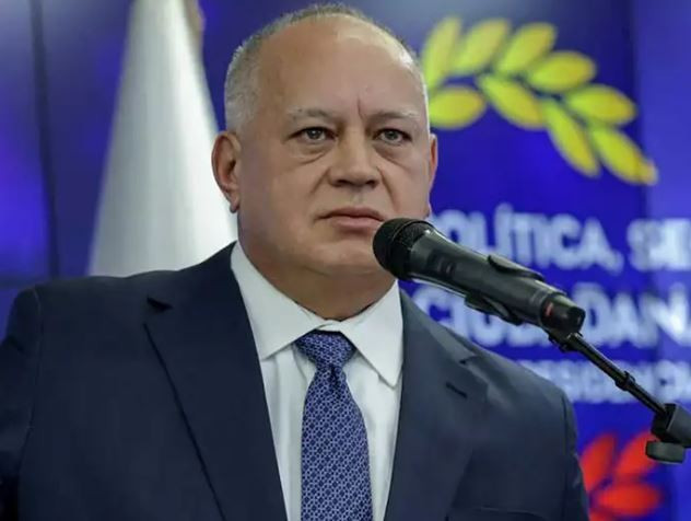 Bộ trưởng Nội vụ Venezuela Diosdado Cabello. (Nguồn: AFP)