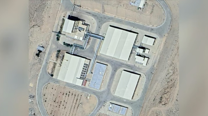Cơ sở vũ khí hạt nhân bí mật ở Iran. (Nguồn: Hội đồng Kháng chiến Quốc gia Iran)