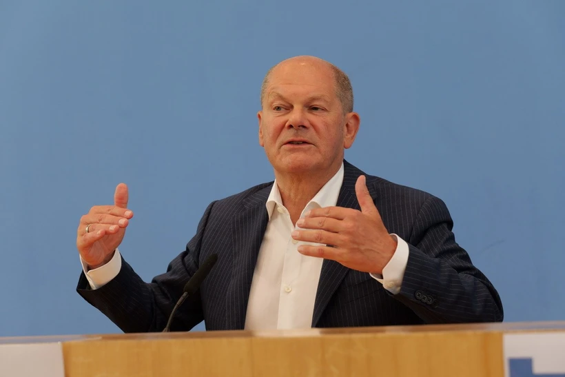 Thủ tướng Đức Olaf Scholz. (Ảnh: THX/TTXVN)