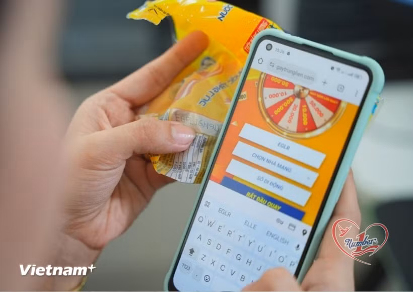 Hơn 4 triệu mã dự thưởng hợp lệ đã được ghi nhận cho đợt quay số thứ hai của chương trình "Xé ngay trúng liền," tạo nên một trong những đợt quay thưởng có quy mô lớn nhất từ trước đến nay. (Nguồn: Vietnam+)