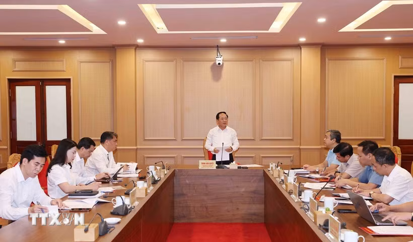 Quang cảnh hội nghị. (Ảnh: Phương Hoa/TTXVN)