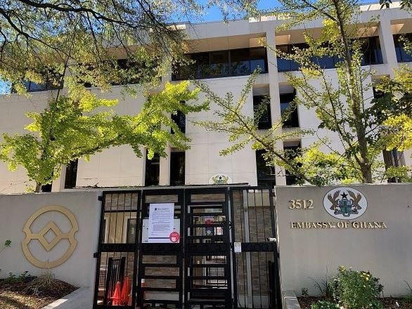 Ghana tạm thời đóng cửa đại sứ quán tại Mỹ. (Nguồn: Mx24online)