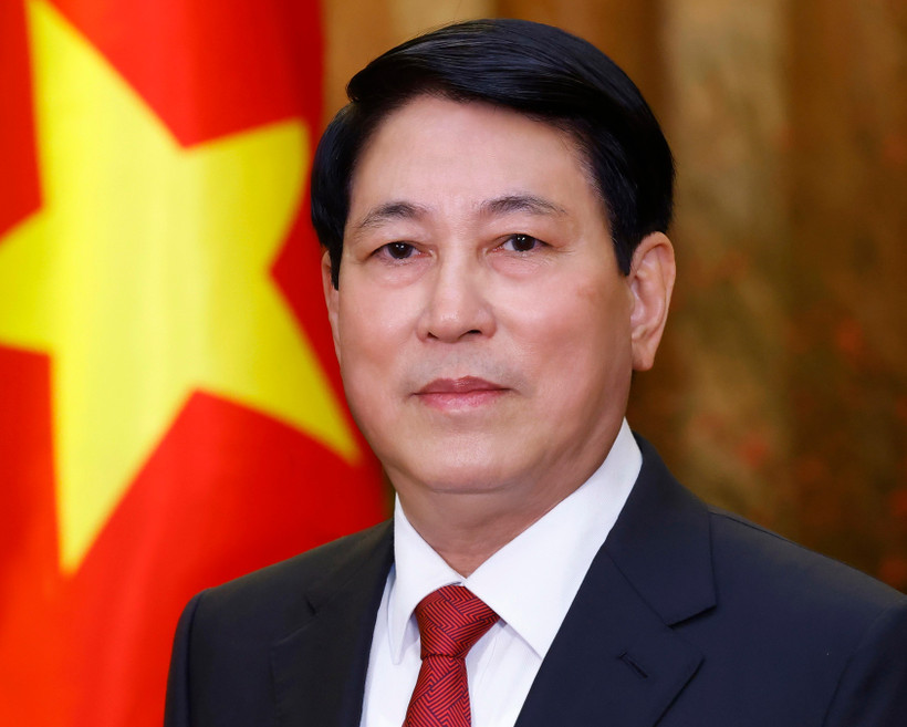 Chủ tịch nước Lương Cường. (Ảnh: Lâm Khánh/TTXVN)