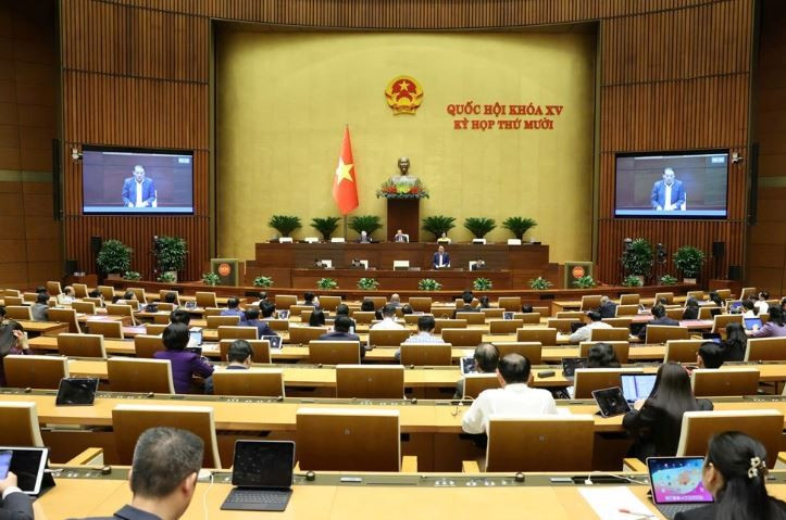 Toàn cảnh phiên họp. (Ảnh: Trần Huấn/Vietnam+)