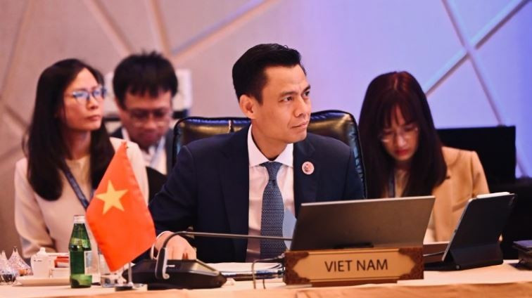 Thứ trưởng Ngoại giao Đặng Hoàng Giang, Trưởng SOM ASEAN Việt Nam. (Nguồn: Bộ Ngoại giao)