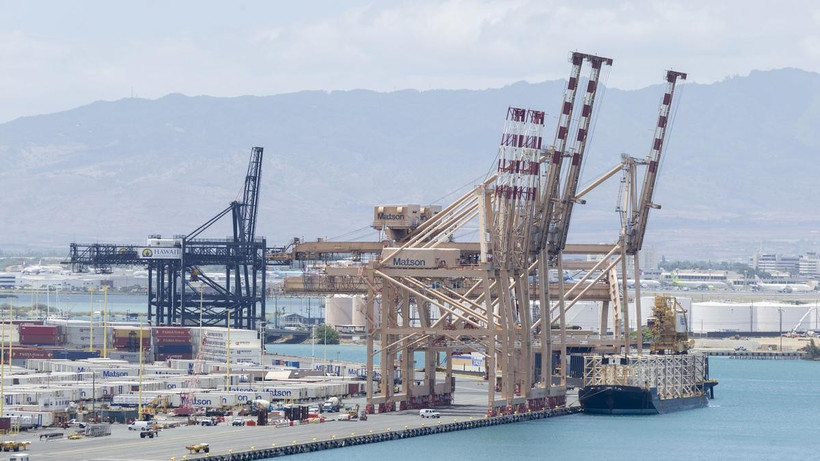 USGS ra lệnh tạm đóng cửa tất cả các cảng trên quần đảo Hawaii. (Nguồn: Bizjournals)