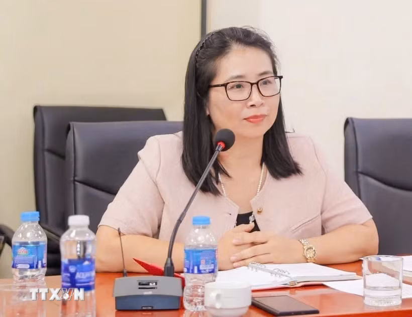 Tiến sỹ Lê Phương Hòa, Phó Viện trưởng Viện Nghiên cứu Nam Á, Tây Á và châu Phi (Viện Hàn lâm Khoa học xã hội Việt Nam). (Ảnh: Thanh Hương/TTXVN)
