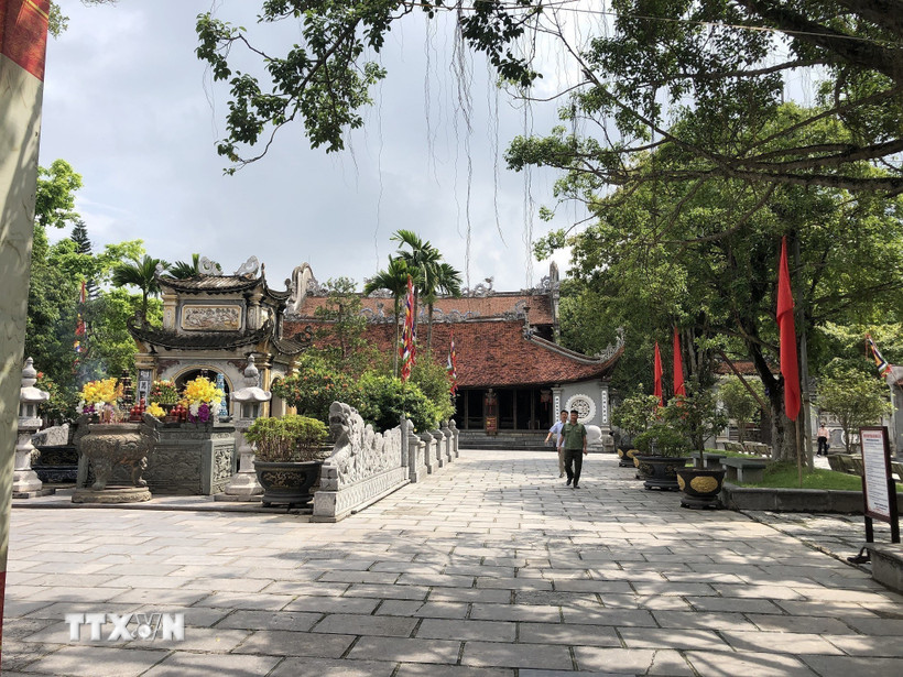 Khu di tích quốc gia đặc biệt Côn Sơn-Kiếp Bạc (huyện Chí Linh, tỉnh Hải Dương) luôn là một trong những trung tâm văn hóa tâm linh lớn của đất nước. (Ảnh: Phương Lan/TTXVN)
