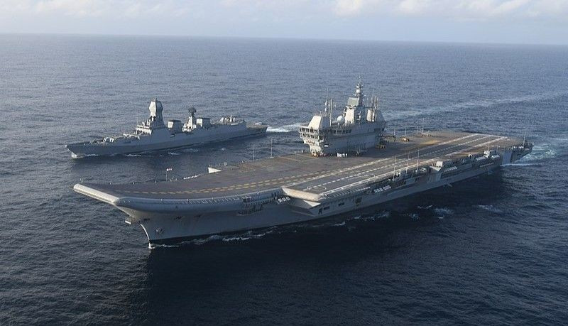 Tàu sân bay INS Vikrant. (Nguồn: PIB)