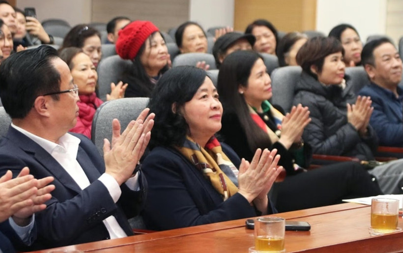 Các đại biểu dự hội nghị. (Nguồn: Báo Đại đoàn kết)