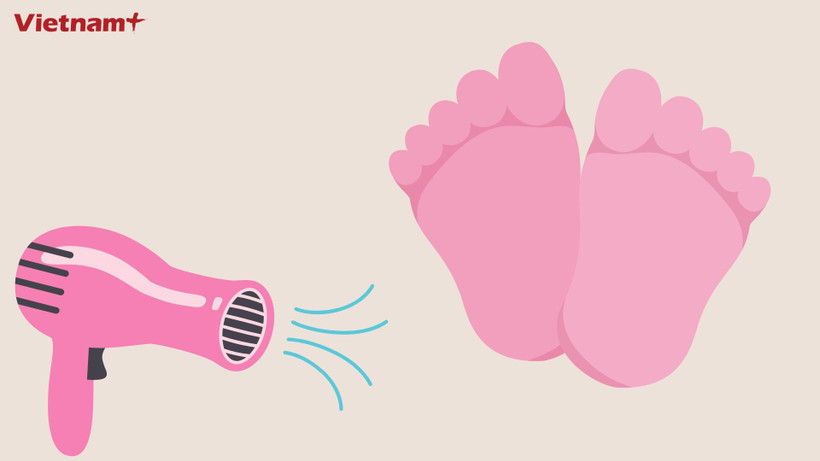 Sự việc đáng tiếc này xảy ra vào ngày 16/9/2023 tại Đài Bắc, khi người mẹ, họ Wu, ngủ quên trong lúc dùng máy sấy tóc để làm khô ga giường của con mình. (Nguồn: Vietnam+)