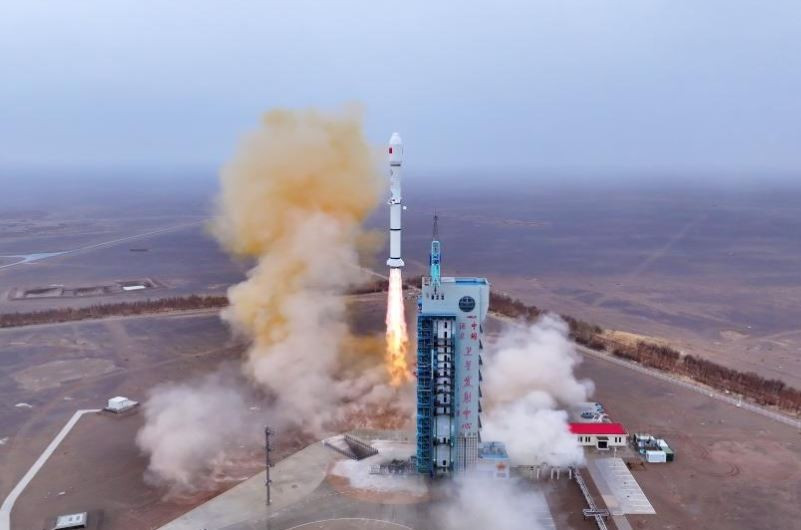 Vệ tinh Shiyan-33 được đưa lên quỹ đạo vào lúc 12h11 theo giờ địa phương. (Nguồn: Xinhua)