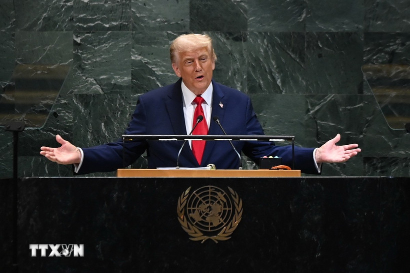 Tổng thống Mỹ Donald Trump. (Nguồn: THX/TTXVN)