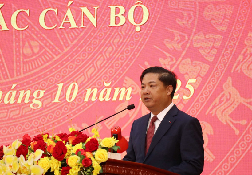 Bí thư Tỉnh ủy Đắk Lắk Lương Nguyễn Minh Triết. (Ảnh: Ngọc Minh/TTXVN)