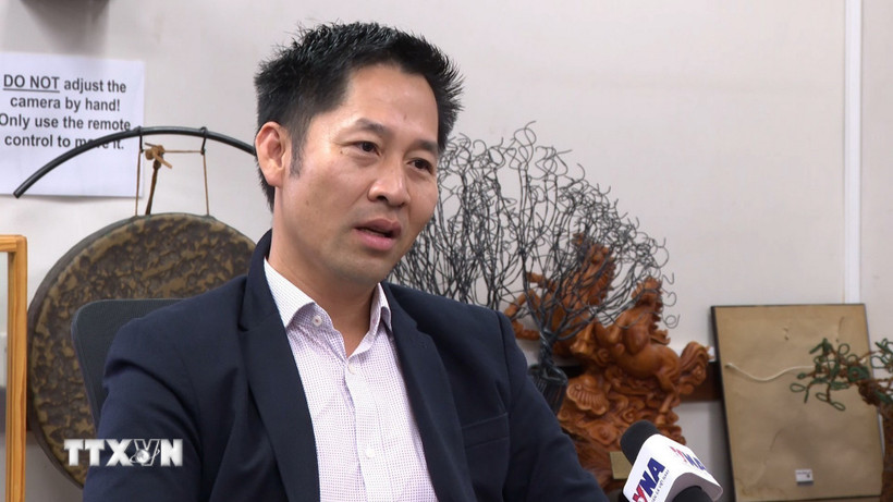 Giáo sư, Tiến sỹ Dương Anh Tuấn, giảng viên Đại học Pretoria, Nam Phi. (Ảnh: Hồng Minh/TTXVN)