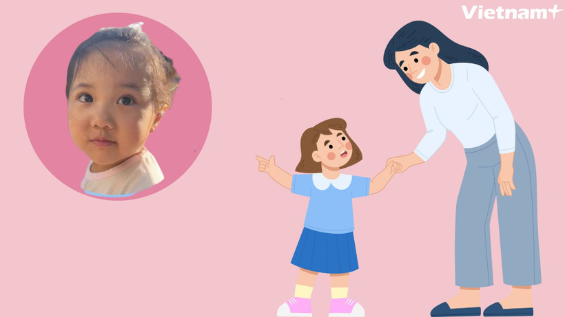 Mibao nói với mẹ mình rằng "đừng mắng con và hãy ủng hộ con khi có người khác ở xung quanh." (Nguồn: Vietnam+)