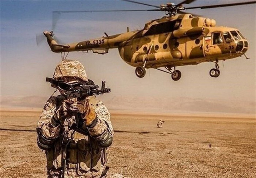 Lực lượng Vệ binh Cách mạng Hồi giáo Iran (IRGC) trong một cuộc tập trận. (Nguồn: IRNA/TTXVN)