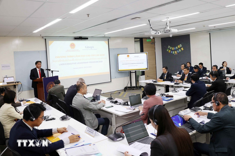 Quang cảnh lễ khai mạc chương trình. (Ảnh: Xuân Khu/TTXVN)