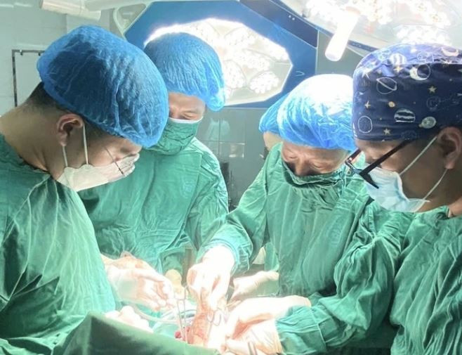 Ca phẫu thuật đã thành công cứu sống người bệnh. (Nguồn: Báo Sức khỏe và Đời sống)