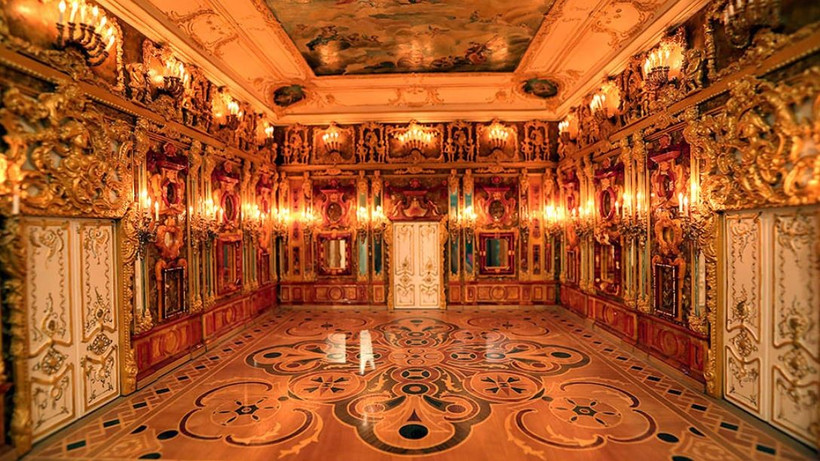 Một bản sao của Phòng Hổ phách. (Nguồn: The Swamp)