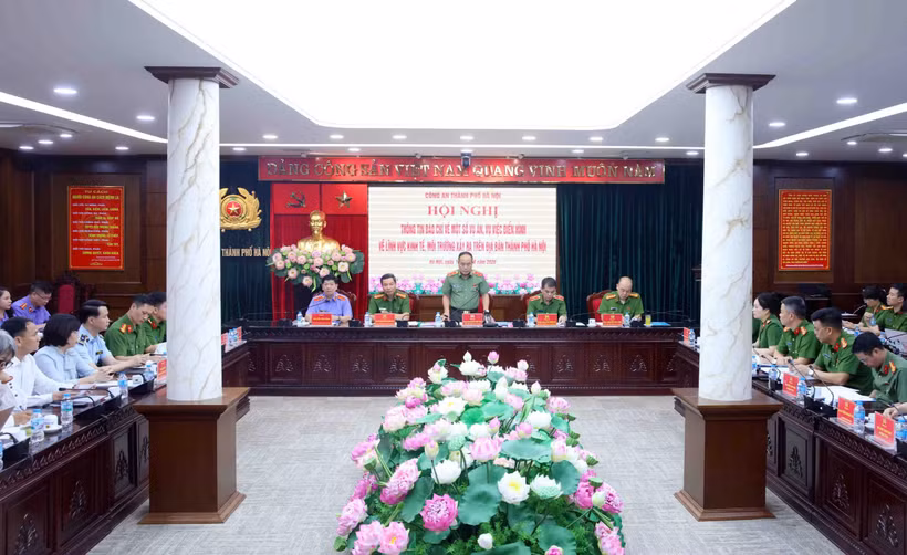 Quang cảnh hội nghị. (Ảnh: PV/Vietnam+)