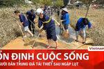 Người dân Trung Giã dần trở lại nhịp sống sau những ngày “màn trời chiếu đất”