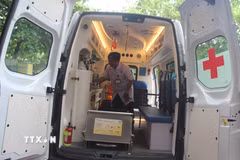 Đà Nẵng hiện đại và bao phủ toàn diện mạng lưới cấp cứu ngoại viện. (Ảnh: TTXVN/Vietnam+)