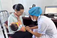 Trong tháng Một, nhóm thuốc và dịch vụ y tế nổi lên với mức tăng tới 9,47% so với tháng trước và kéo CPI chung tăng tới 0,51 điểm phần trăm.. (Ảnh: T.G/Vietnam+)