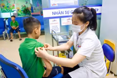 Vaccine là biện pháp hiệu quả nhất để phòng ngừa bệnh. (Ảnh: PV/Vietnam+)