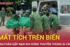 Đà Nẵng tìm được thi thể ngư dân mất tích trên biển