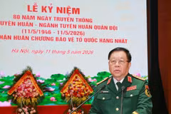 Đại tướng Nguyễn Trọng Nghĩa: "Công tác tư tưởng phải đi trước, mở đường trong Quân đội"