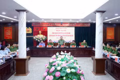 Quang cảnh hội nghị. (Ảnh: PV/Vietnam+)