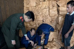 Lực lượng chức năng phát hiện tổng cộng 12,3 tấn thực phẩm không bảo đảm an toàn. (Ảnh:CAHN)