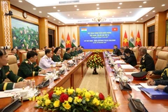 Đối thoại Chính sách quốc phòng Việt Nam - Ấn Độ lần thứ 15. (Ảnh: Hằng Trần/Vietnam+)